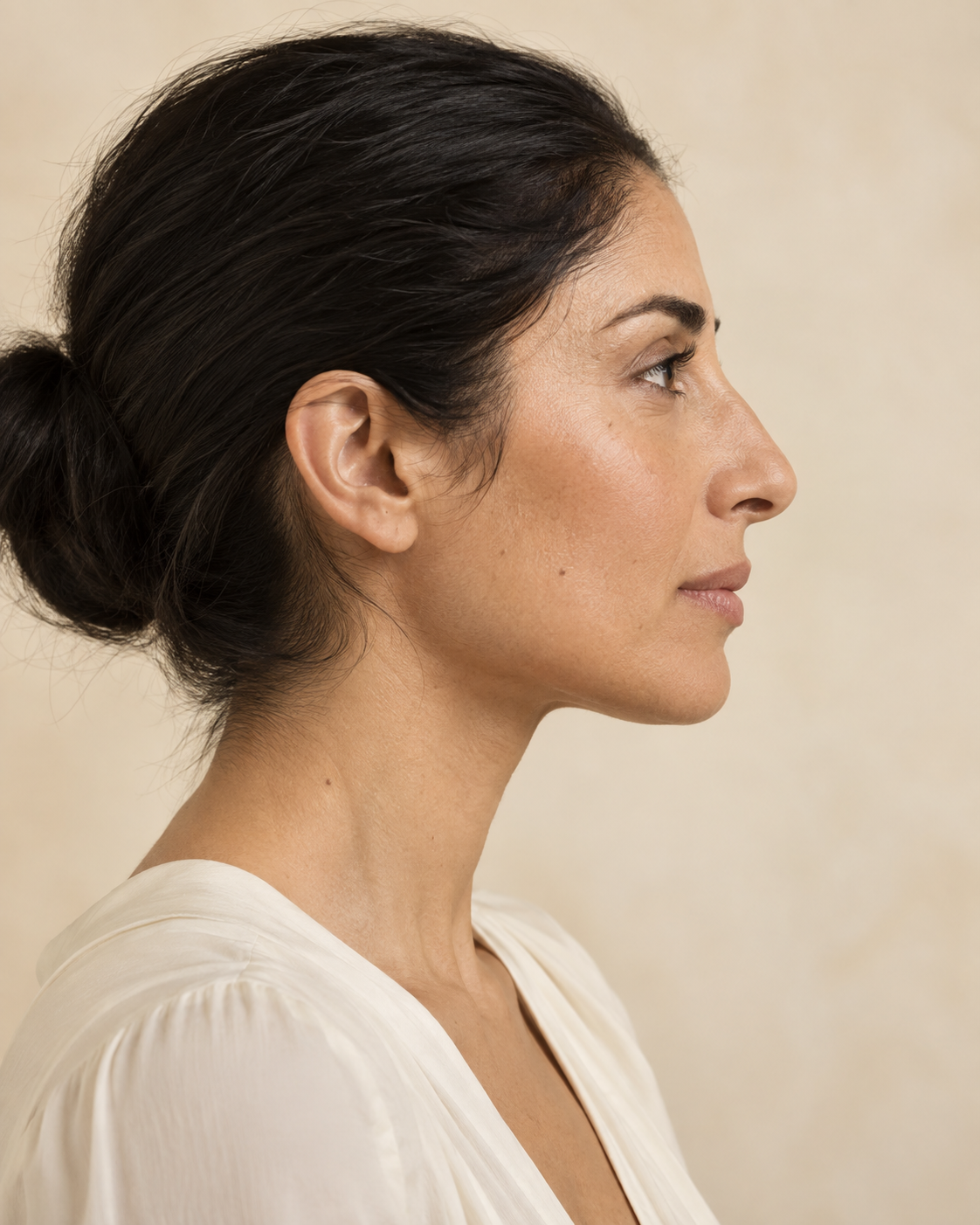 Illustrative portrait for Liquid Rhinoplasty information